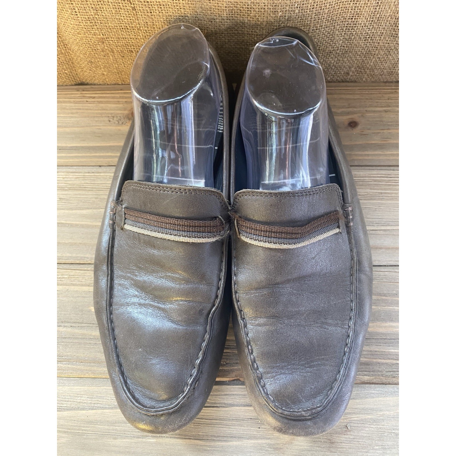 Lacoste Paris Gray Loafers Mens Size 9
